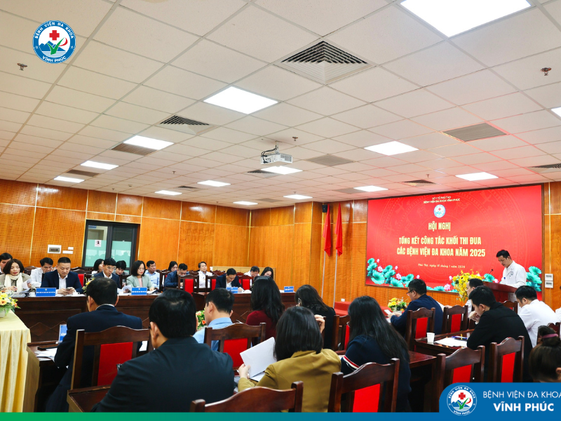 Hội nghị tổng kết công tác Khối thi đua các Bệnh viện Đa khoa tỉnh Phú Thọ năm 2025