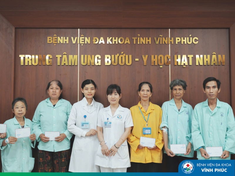 Lan tỏa yêu thương – hỗ trợ người bệnh tại Trung tâm Ung bướu – Y học hạt nhân