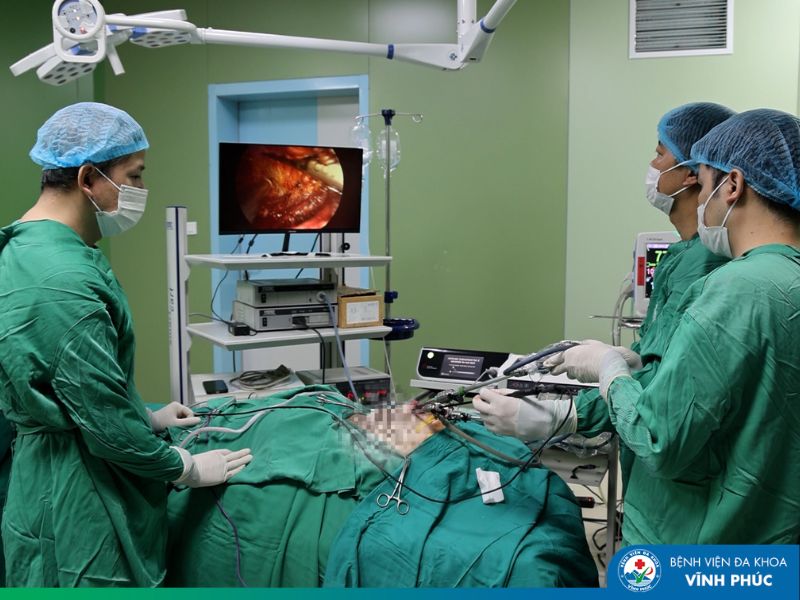 Phẫu thuật tuyến giáp qua đường miệng – bước tiến mới trong kỹ thuật ngoại khoa tại Bệnh viện Đa khoa Vĩnh Phúc