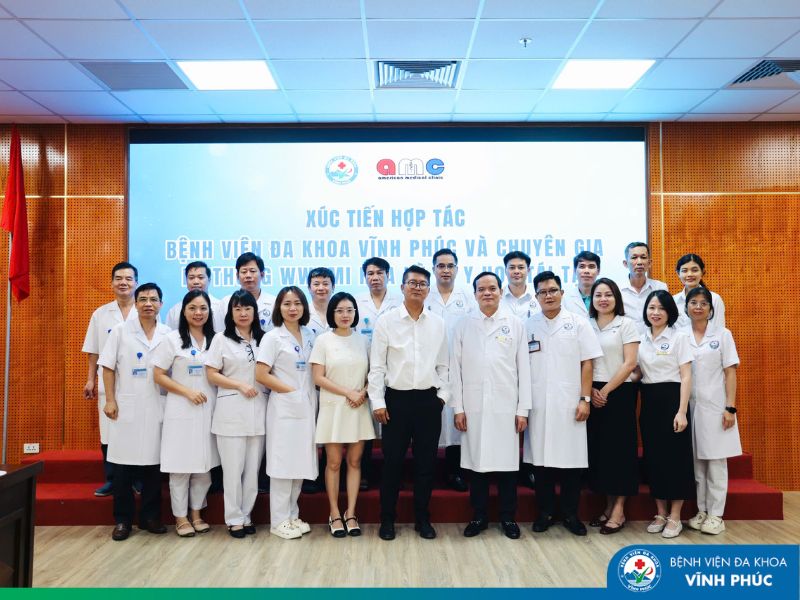 Xúc tiến hợp tác giữa Bệnh viện Đa khoa Vĩnh Phúc và chuyên gia hệ thống wwami (hoa kỳ) trong lĩnh vực y học tái tạo