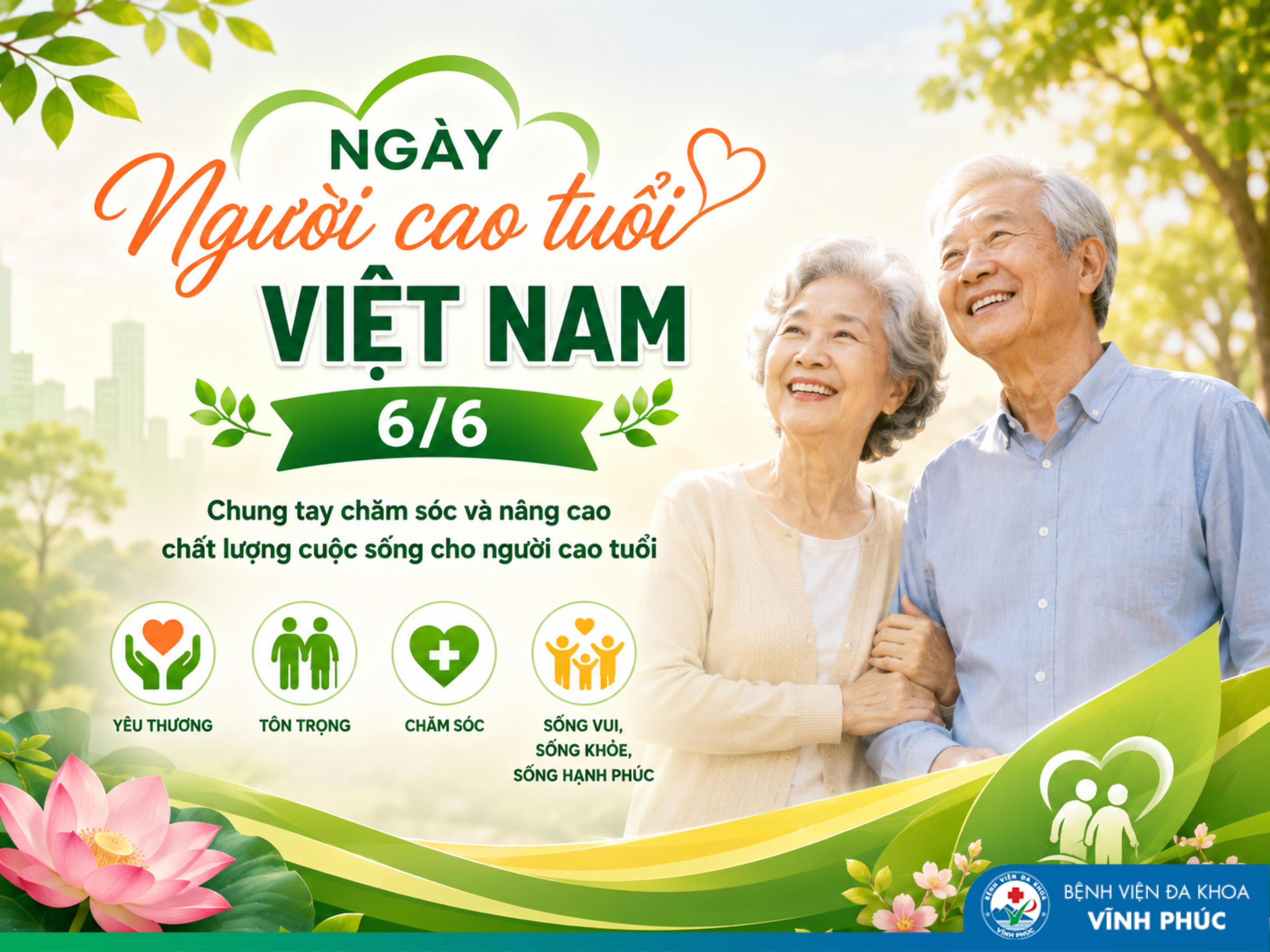 Hưởng ứng ngày người cao tuổi Việt Nam 6/6: Chung tay chăm sóc và nâng cao chất lượng cuộc sống cho người cao tuổi