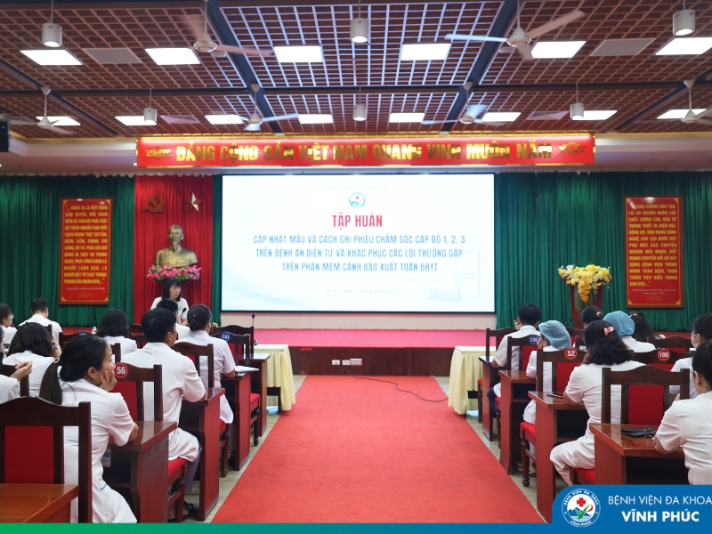 Chuấn hóa phiếu chăm sóc trên bệnh án điện tử, nâng cao chất lượng hồ sơ và thanh quyết toán bảo hiểm y tế