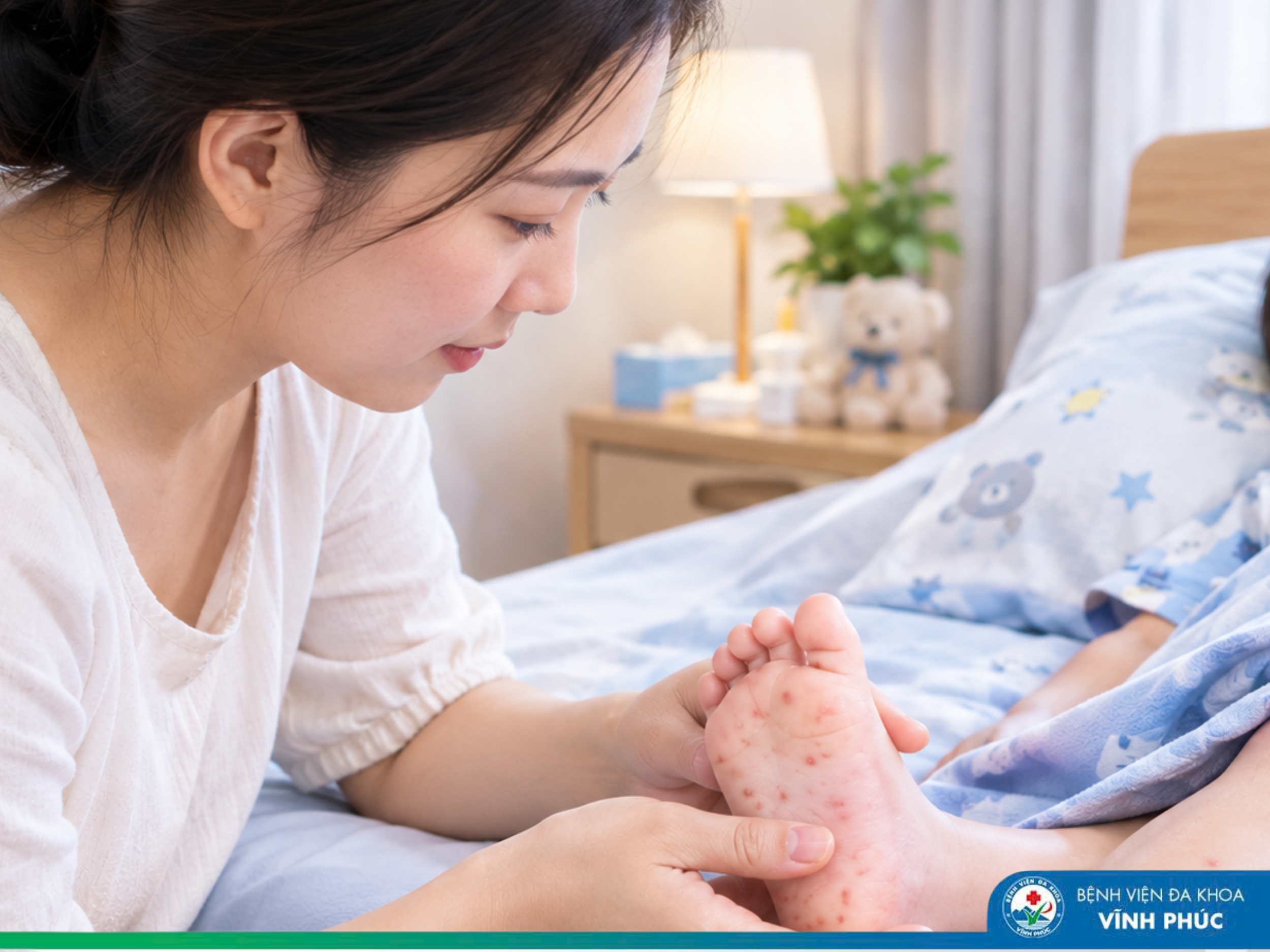 Những lưu ý quan trọng khi chăm sóc trẻ mắc tay chân miệng tại nhà