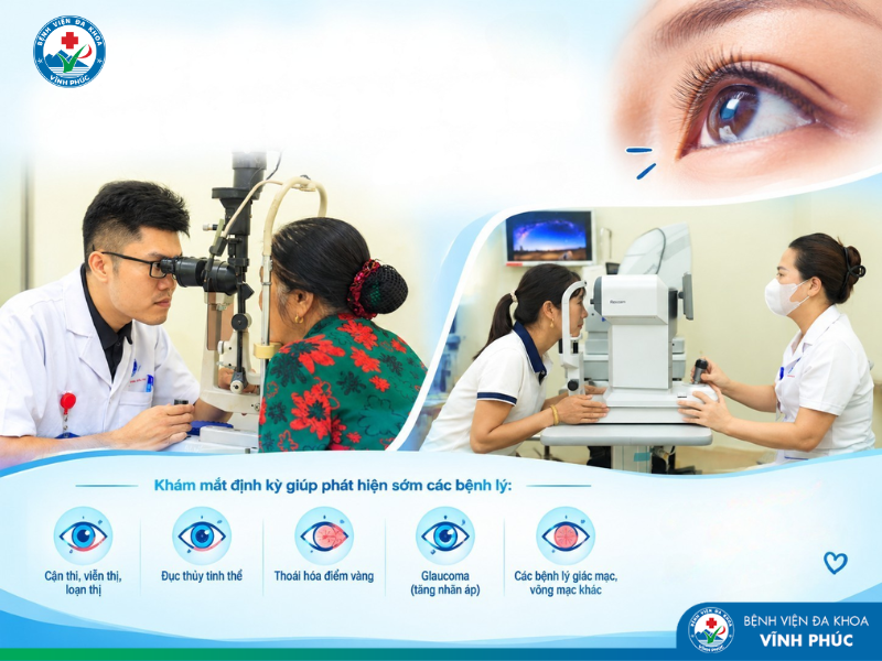 Mắt vẫn nhìn rõ … chưa chắc sức khỏe đôi mắt đã ổn
